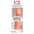 Dillio Big Hero - dildo in silicone con base a ventosa (17 cm) - arancione