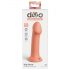 Dillio Big Hero - dildo in silicone con base a ventosa (17 cm) - arancione