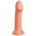 Eroe Grande Dillio con Ventosa - Dildo di Silicone con Glande (17cm) - Arancione 