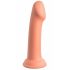 Eroe Grande Dillio con Ventosa - Dildo di Silicone con Glande (17cm) - Arancione 