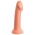 Dillio Big Hero - dildo in silicone con base a ventosa (17 cm) - arancione