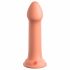 Eroe Grande Dillio con Ventosa - Dildo di Silicone con Glande (17cm) - Arancione 