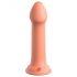 Dillio Big Hero - dildo in silicone con base a ventosa (17 cm) - arancione