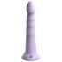 Dildo Stimolatore Slim con Ventosa e Glande Scultoreo (20cm) - Viola 