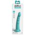 Dildo Stimolatore Sottile Dillio con Ventosa (20cm) - Turchese 