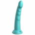 Dildo Stimolatore Sottile Dillio con Ventosa (20cm) - Turchese 