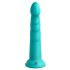 Dildo Stimolatore Sottile Dillio con Ventosa (20cm) - Turchese 