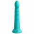 Dildo Stimolatore Sottile Dillio con Ventosa (20cm) - Turchese 