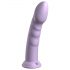 Dillio Super Eight - dildo in silicone con ventosa (21 cm) - viola