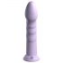 Dillio Super Eight - dildo in silicone con ventosa (21 cm) - viola