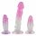 Kit Allenamento Anale Crystal Clear - 3 Pezzi (Trasparente-Rosa) 