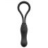 Dildo Senza Cintura Black Velvet Perfect Fit - Materiale Pieghevole (Nero) 