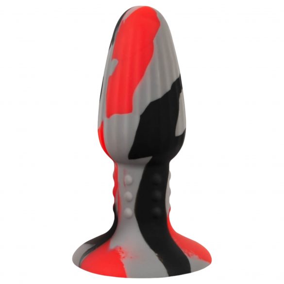 Dildo Anale in Silicone Tricolore - ANOS 