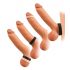 Set Anelli Penieni e Testicolari You2Toys 4in1 - Doppio Pack (Naturale-Nero) 