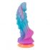 Beasty Cocks - dildo alieno in silicone (blu-arancione)