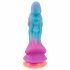 Beasty Cocks - dildo alieno in silicone (blu-arancione)