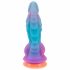 Beasty Cocks - dildo alieno in silicone (blu-arancione)