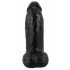 Realistixxx Real Giant - dildo testicolo giga - 22 cm (nero) 