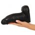 Realistixxx Real Giant - dildo testicolo giga - 22 cm (nero) 