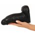 Realistixxx Real Giant - dildo testicolo giga - 22 cm (nero) 