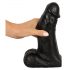 Realistixxx Real Giant - dildo gigante con testicoli - 22 cm (nero)