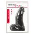 Realistixxx Real Giant - dildo testicolo giga - 22 cm (nero) 