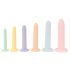 Six in a Row - Set di dildo trainer - 6 pezzi (colore) 