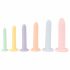 Six in a Row - Set di dildo trainer - 6 pezzi (colore) 