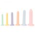 Six in a Row - Set di dildo trainer - 6 pezzi (colorati)