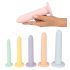 Six in a Row - Set di dildo trainer - 6 pezzi (colorati)