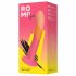 Dildo in silicone flessibile ROMP Dizi (rosa-arancione) 