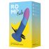 ROMP Piccolo - Dildo in silicone flessibile (blu-viola) 