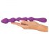 You2Toys - Dildo anale flessibile con sfere - (viola)