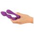 You2Toys - Dildo anale flessibile con sfere - (viola)