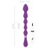 You2Toys - Dildo anale flessibile con sfere - (viola)