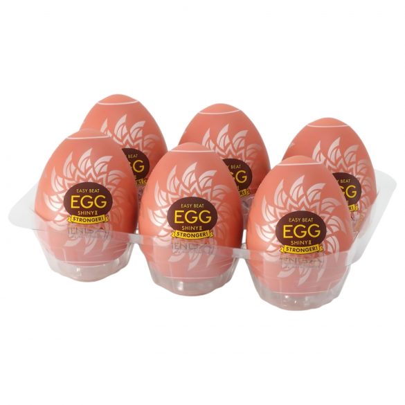 TENGA Egg Shiny II Stronger - Uovo masturbatore (confezione da 6)