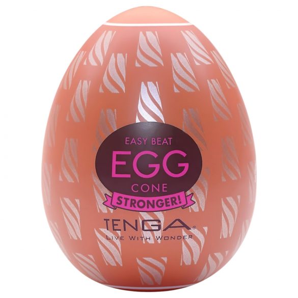 TENGA Egg Cone Stronger - uovo per il piacere maschile (1 pezzo)