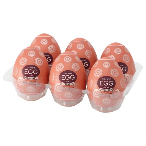 TENGA Egg Gear Stronger - uovo masturbatore (6 pezzi)