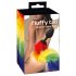 You2Toys - Plug anale in silicone con coda (arcobaleno)