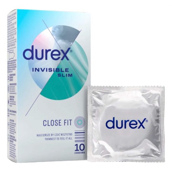 Dureex Invisible Slim - sottile preservativo (10 pezzi) 