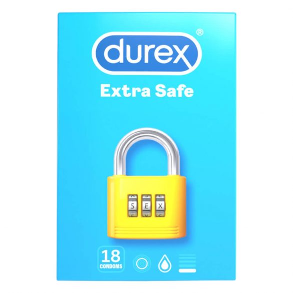 Durex Extra Safe - preservativi sicuri (18 pezzi) 