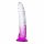 Lancia Solitaria - Dildo con ventosa (viola-trasparente) 