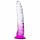 Lancia Solitaria - Dildo con ventosa (viola-trasparente) 