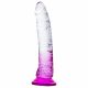 Lancia Solitaria - Dildo con ventosa (viola-trasparente) 