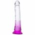 Lancia Solitaria - Dildo con ventosa (viola-trasparente) 