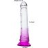 Lancia Solitaria - Dildo con ventosa (viola-trasparente) 