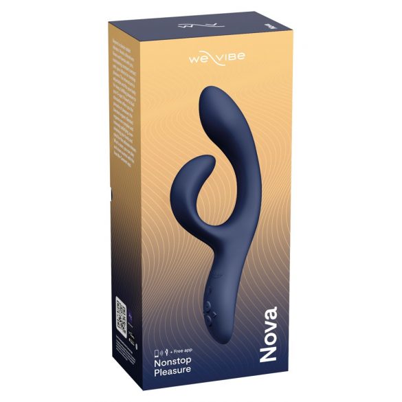 Vibratore We-Vibe Nova 2 con stimolatore clitorideo e controllo smartphone (blu) 