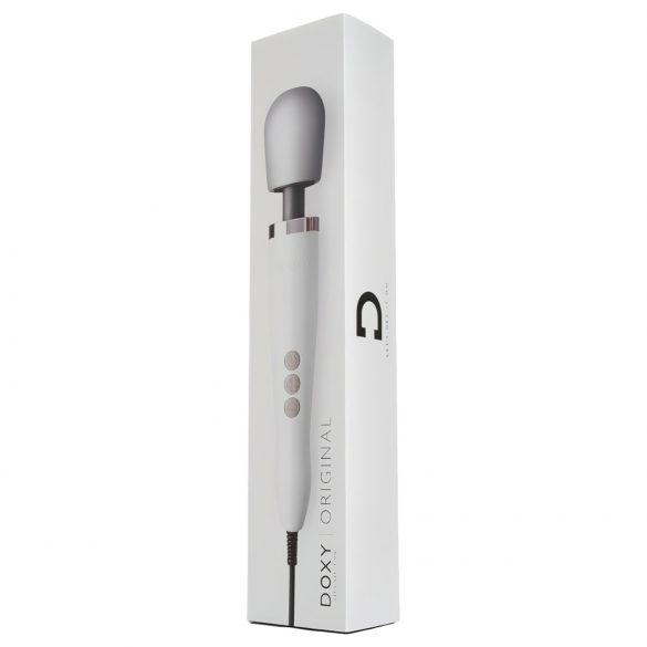 Doxy Wand Originale - Vibratore Massaggiante da Rete (Bianco) 