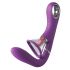 Vibratore per Punto G a 4 motori con Pompa Vaginale e Stimolatore Clitorideo Her Fantasy (viola) 