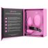 b-vibe heart - vibratore anale ricaricabile con telecomando (rosa)